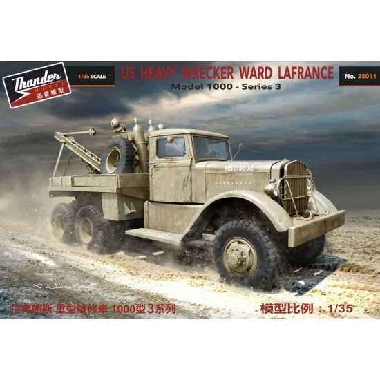 Thunder Model 35011 1/35 US Heavy Wrecker Ward LaFrance M1000 series 3 - Military Vehicles & Tanks