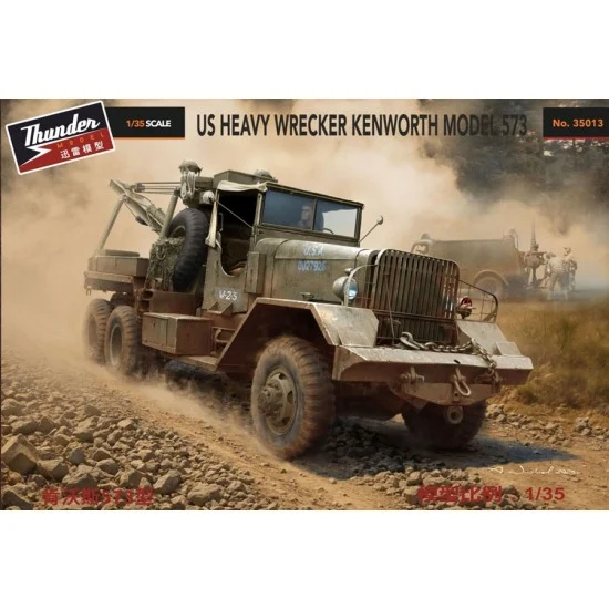 Thunder Model 35013 1/35 US Heavy Wrecker Kenworth 573 M1A1 - Military Vehicles & Tanks