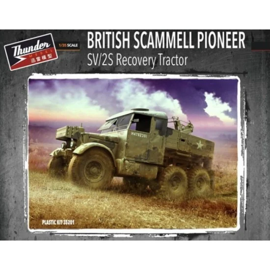 Thunder Model 35201 1/35 British Scammell Pioneer SV/2S Recovery Tractor - Military Vehicles & Tanks