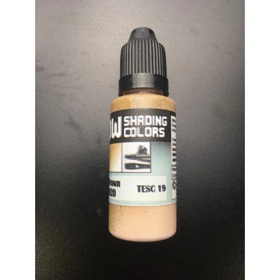 True Earth TESC19 SDW Shading Colours - Sand Brown Ral 8020 (19ml)