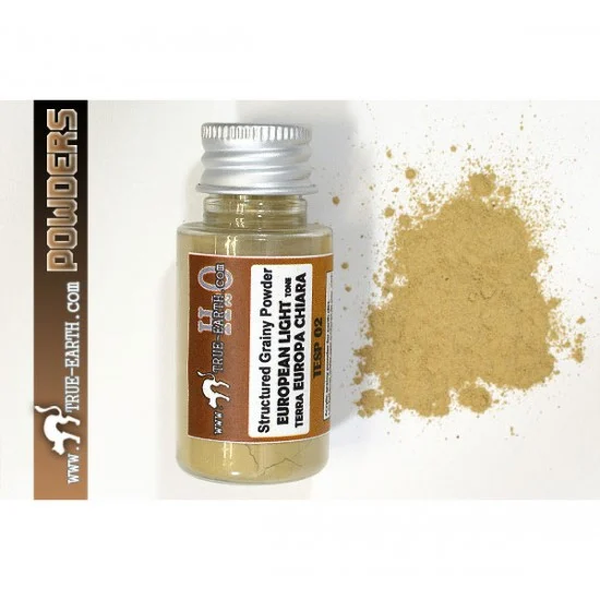 True Earth TESP02 Structured Powders (Pigments) - Earth Light (20ml)