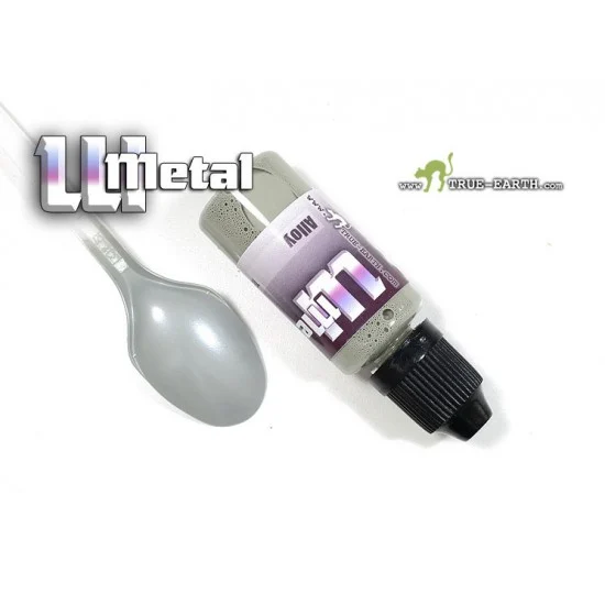 True Earth TEWM04 W Metal Paint - Alloy (19ml)
