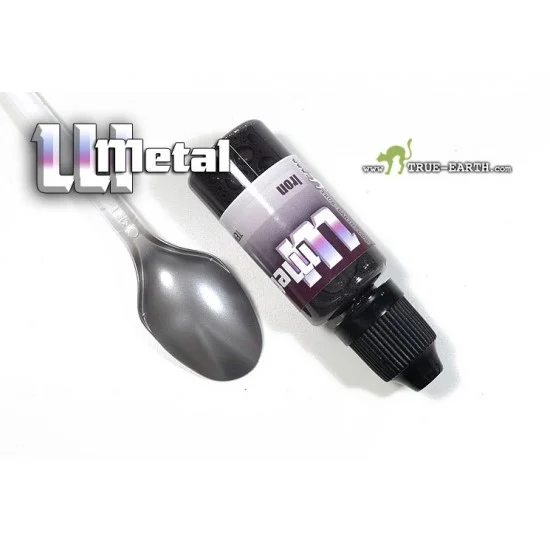 True Earth TEWM07 W Metal Paint - Iron (19ml)