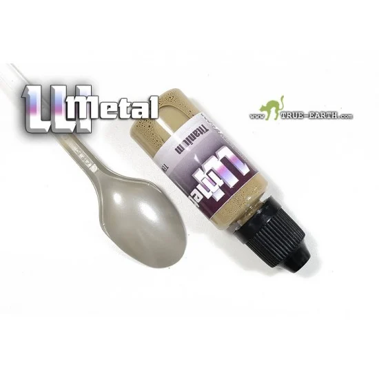 True Earth TEWM09 W Metal Paint - Titanium (19ml)
