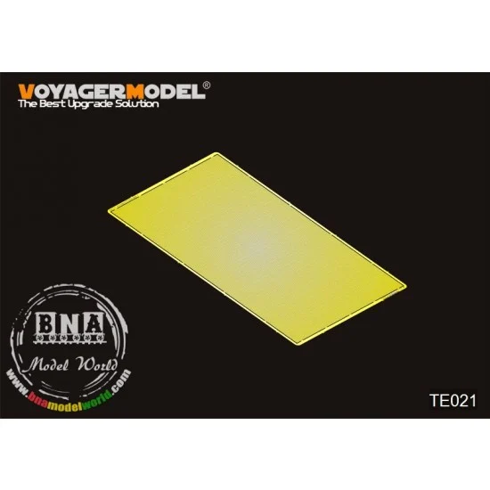 Voyager TE021 1/35 Antiskid Plate Set 7 Diamond Pattern - Military Vehicles & Tanks