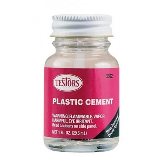 Testors TP3502 Testors Liquid Plastic Cement 29.5ml - Hobby Tools & Supplies