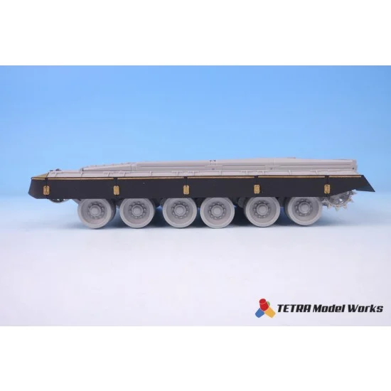 Tetra Model Works MA-35012 1/35 Russian T-80B Side Skirts Set for Trumpeter kit