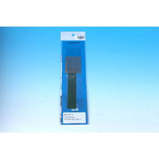 Tetra Model Works MA-35017 1/35 Ratchet Tie Down Set Type No.1