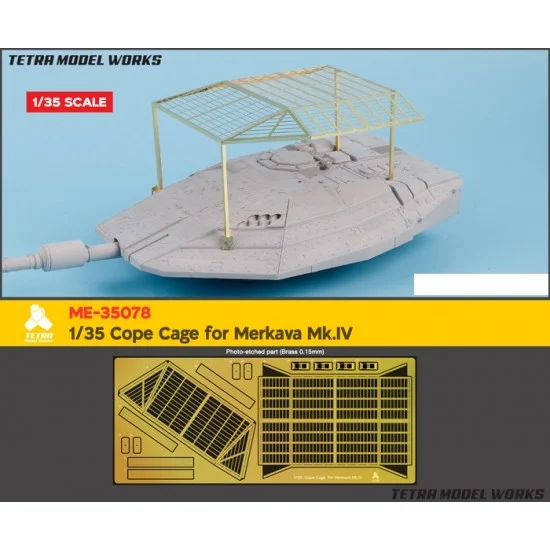 Tetra Model Works ME-35078 1/35 Cope Cage for Merkava Mk.IV