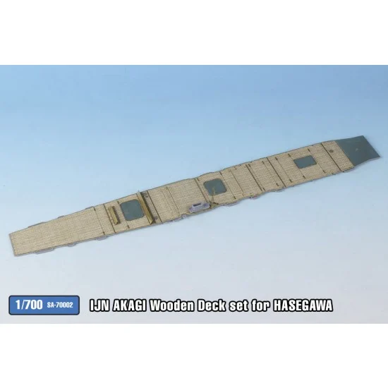 Tetra Model Works SA-70002 1/700 IJN Akagi Wooden Deck for Hasegawa kit