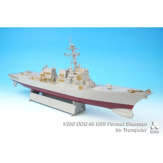 Tetra Model Works SE-35002 1/350 USS Forrest Sherman DDG-98 Detail-up Set for Trumpeter kit