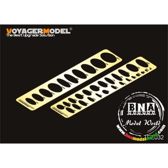 Voyager TEZ032 Scribing Template Set 6 for all Scales - Hobby Tools & Supplies