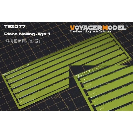 Voyager TEZ077 Plane Nailing Jigs Vol.1 - Model Planes