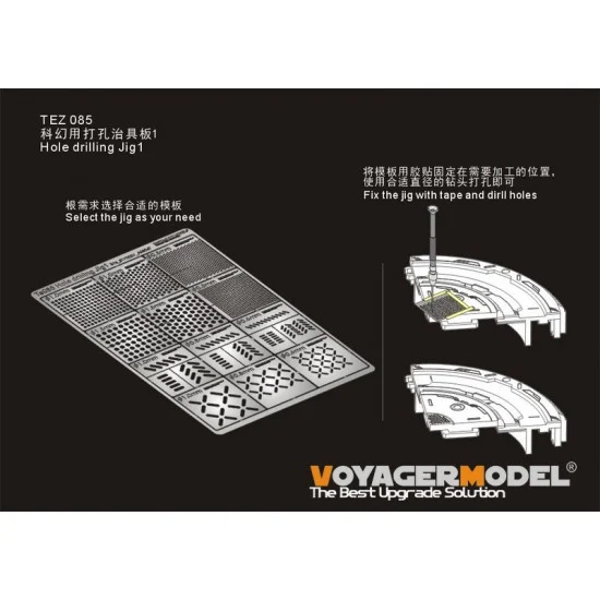 Voyager TEZ085 Hole Drilling Jig #1 - Hobby Tools & Supplies