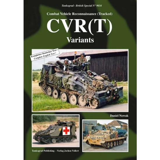 Tankograd Publishing GB9034 British Vehicles Special Vol. 34 CVR(T) Variants (64 pages, English) - Modelling Publication
