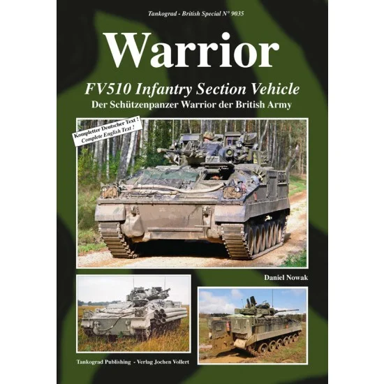 Tankograd Publishing GB9035 British Special Vol.9035 Warrior FV510 AIFV (64 pages, English) - Modelling Publication