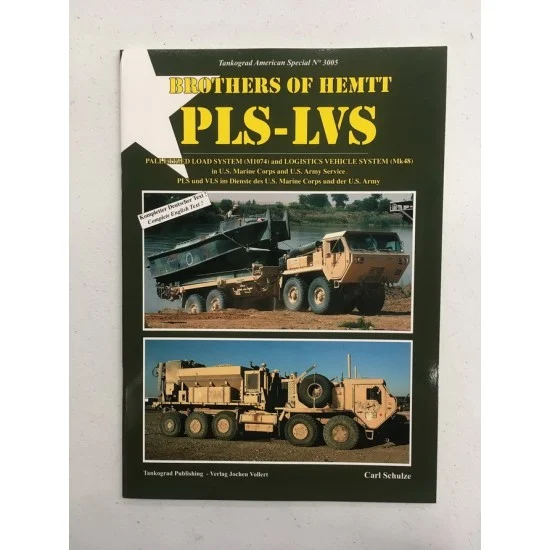 Tankograd Publishing US3005 US Army Special Vol.5 Brothers of HEMTT: PLS/VLS Heavy All-terrain Trucks (English)