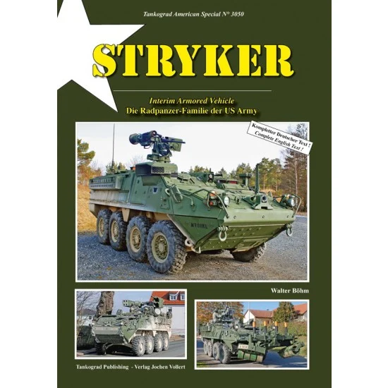 Tankograd Publishing US3050 US Army Special Vol. 50: Stryker Interim Armored Vehicle (English, 64 pages) - Modelling Publication
