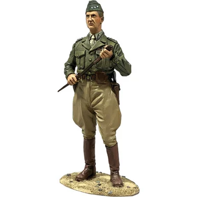 U.S. General George S. Patton (1943-45)1/30 Figure William Britain 10119
