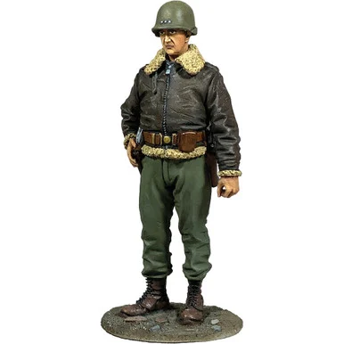 U.S. General George S. Patton Winter (1944-45)1/30 Figure William Britain 10118