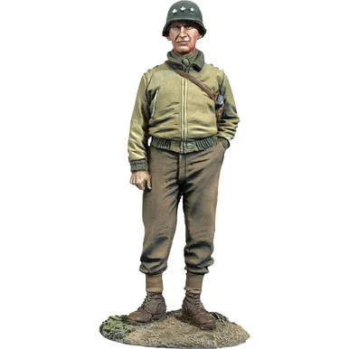 Lieutenant General Omar Bradley 1/30 Figure- WWII William Britain 10084