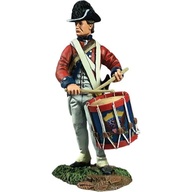 Wayne's Legion Infantry Drummer 1/30 Figure William Britain 16132