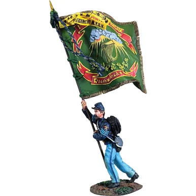 Irish Brigade Flag, No.3 1/30 Figure William Britain 31403