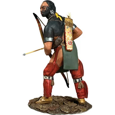 Native Warrior with Bow and Arrow 1/30 Figure William Britain 16123