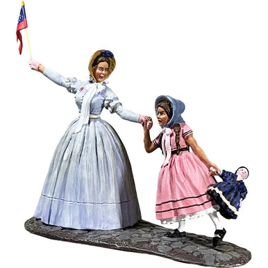 Mrs. Egen and Daughter 1:30 Figure Set William Britain (35025)