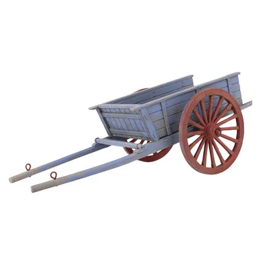 19TH CENTURY TUMBRIL WITH TOOLS 1/30 MODEL - William Britain
