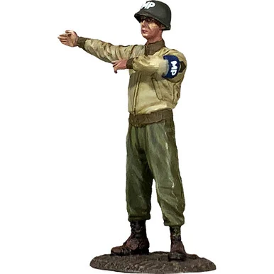 U.S. Army MP Directing Traffic 1/30 Figure William Britain (25213)