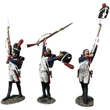 "Vive L'Empereur!" Cheering Imperial Guard 1/30 Figures William Britain (36214)