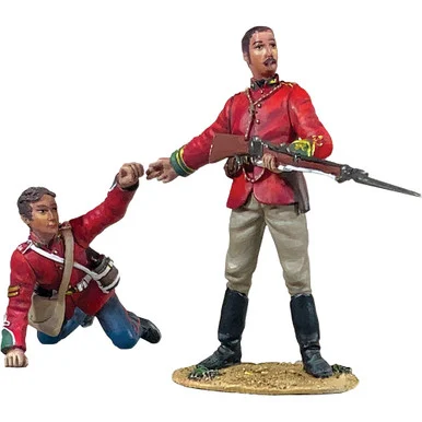 "More Ammo, Man!" Lieutenant John Chard 1/30 Figures William Britain (20218)