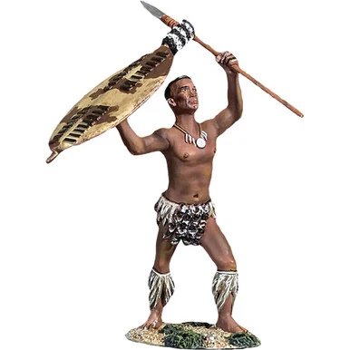 Zulu Chanting 1/30 Figure William Britain (20205)