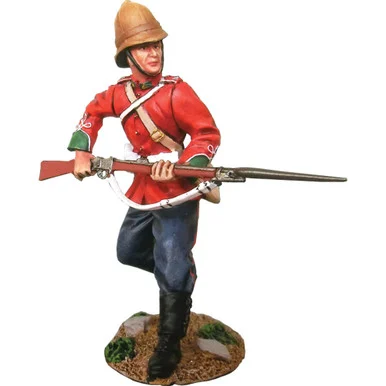 24th Foot Defending with Bayonet, No.3 William Britain (20211)
