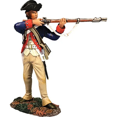 Continental Line Standing Firing No.2 1/30 Figure 1777-87 William Britain (16059)