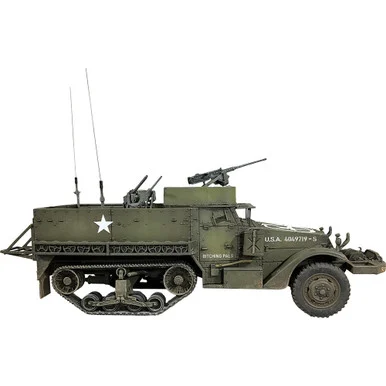 M3A1 Half-track 9th Arm Div. 27th Inf. Bat. Co. B 1/30 Model William Britain (25132)