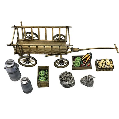 “Going to Market” Mid 19th-20th Century Cart 1/30 Model William Britain (53026)