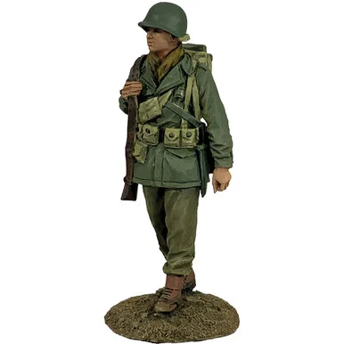 U.S. Infantryman, 442nd Infantry 1/30 Figure - 1943-45 William Britain (25279)