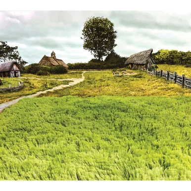 SPRING MEADOW GRASS MAT 32"X 24" William Britain (80009)