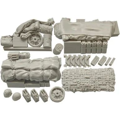 M4A3 Tank Stowage 1/30 Kit Campaign Miniatures (70005)