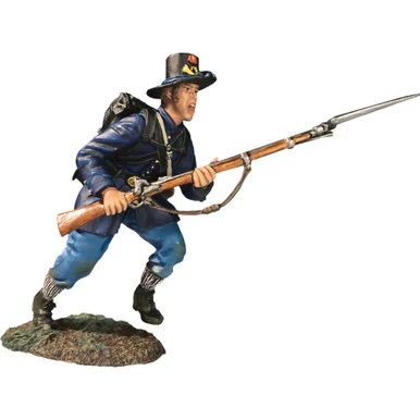 Federal Iron Brigade Charging No.2 William Britain (31294)