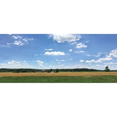 Gettysburg, Spangler Farm Scenic Backdrop 31" x 13" William Britain (51052)