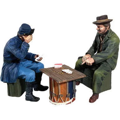 “Can't Win for Losing” Playing Cards 1/30 Figure William Britain (31344)