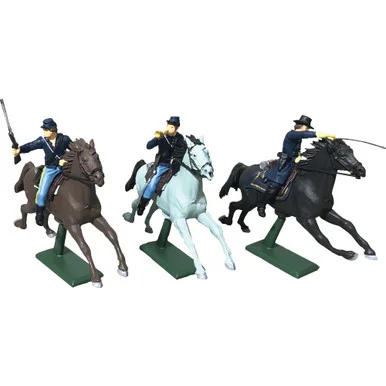 Union Cavalry Plastic 1/32 Figure Set No. 2 WILLIAM BRITAIN (52017)