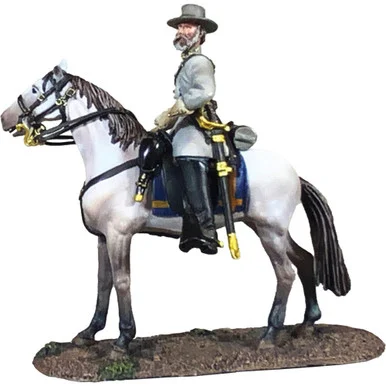 Confederate General Robert E. Lee, Mounted 1/30 Figure WILLIAM BRITAIN (31451)