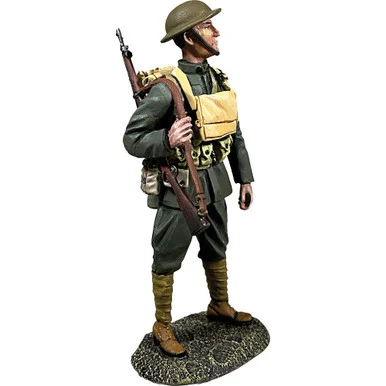 U.S. Marine Rifleman, WWI 1917-18 1/30 Figure WILLIAM BRITAIN (13061)