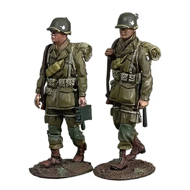 101st Airborne Glider Infantry, 1944-45 1/30 Figure Set WILLIAM BRITAIN (25283)