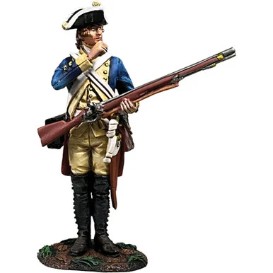 Hessian Regiment von Donop, Tearing Cartridge 1/30 Figure William Britain (16189)
