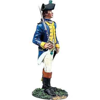 French Royal Deux-Ponts Officer 1/30 Figure William Britain (16186)